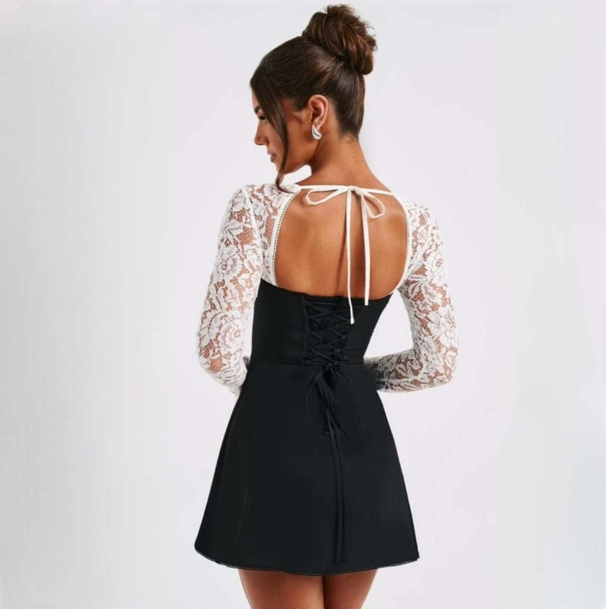 Aurélie Lace Mini Dress