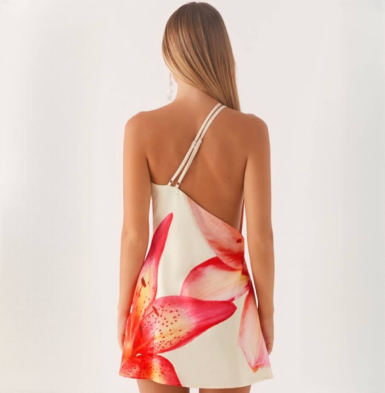 Magnolia Halter Mini Dress