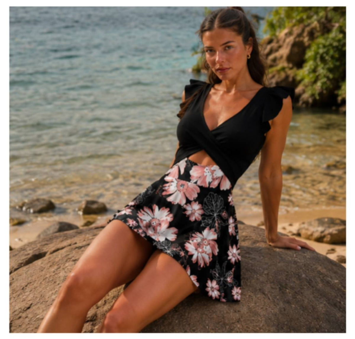Riviera Shapewear Swim Dress